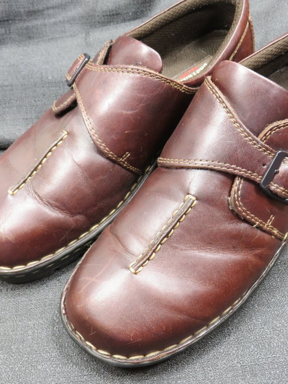 Eastland 3166 Syracuse Chunky Oxford Shoes Brown Comfort Leather Womens 11 M